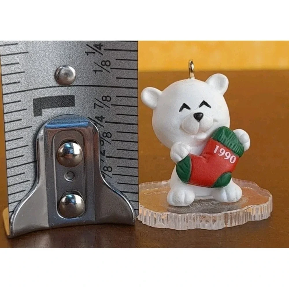 Hallmark Keepsake Miniature Ornament Little Frosty Little‎ Seal Little Bear 1990